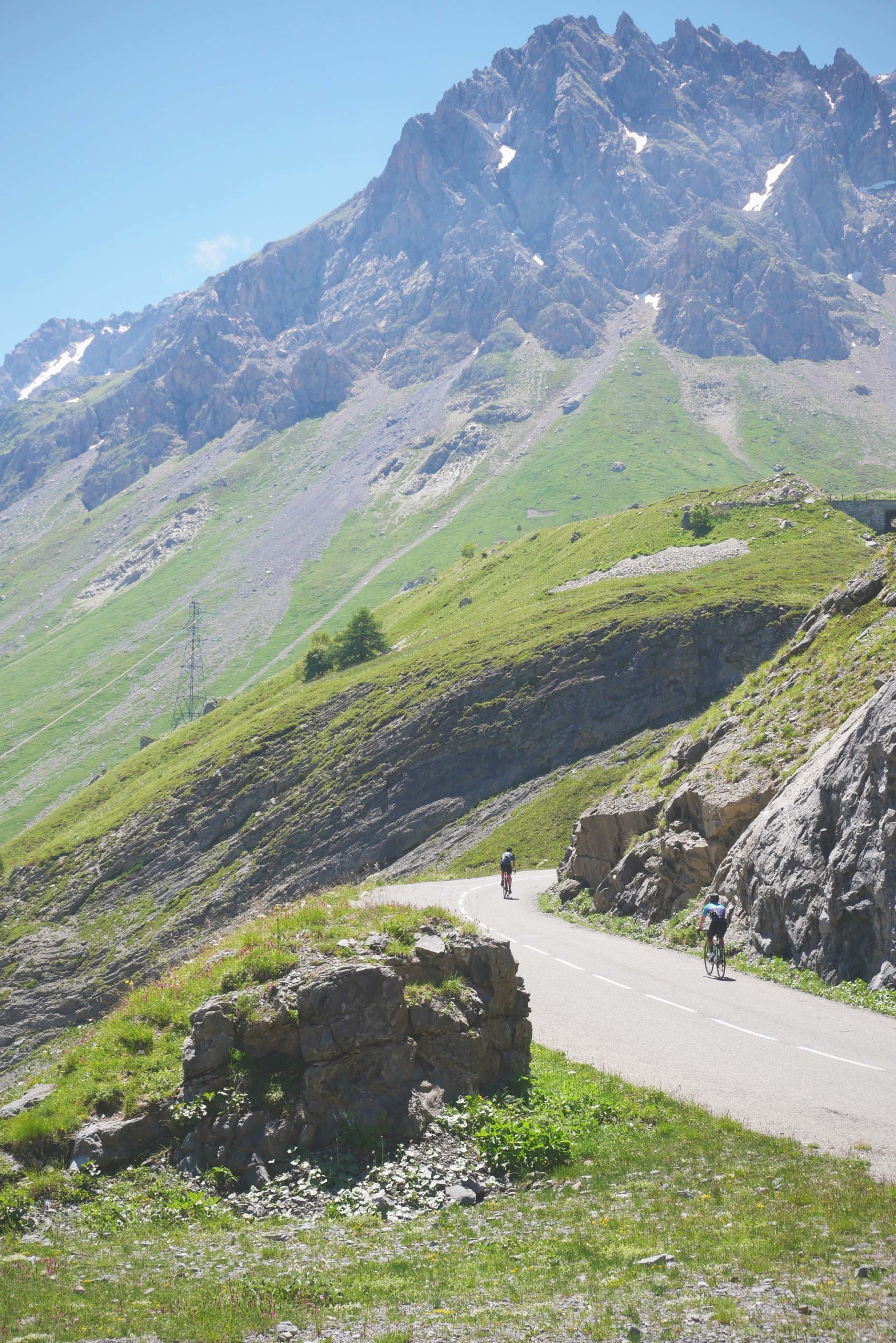 ascension col du galibier depuis télégraphe