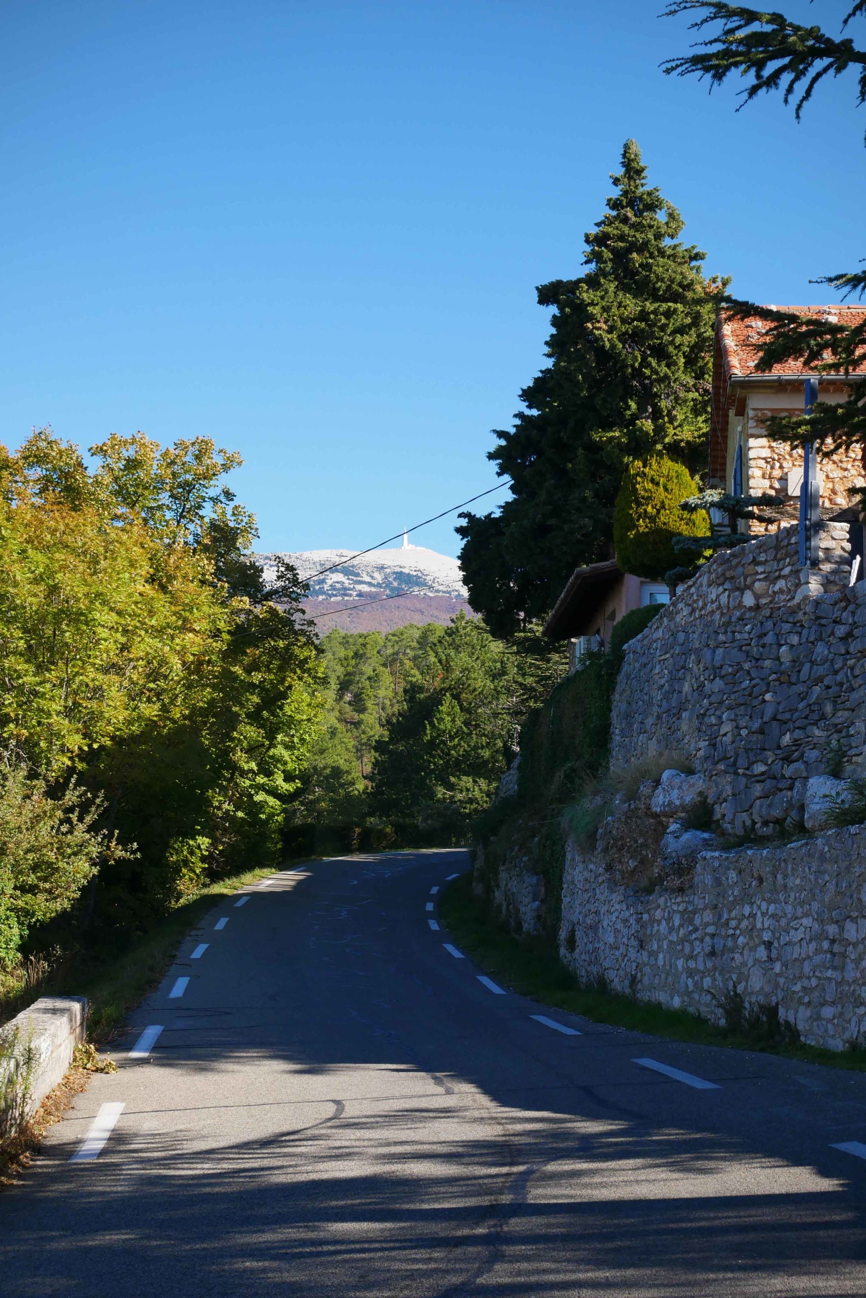 ascension du ventoux à vélo