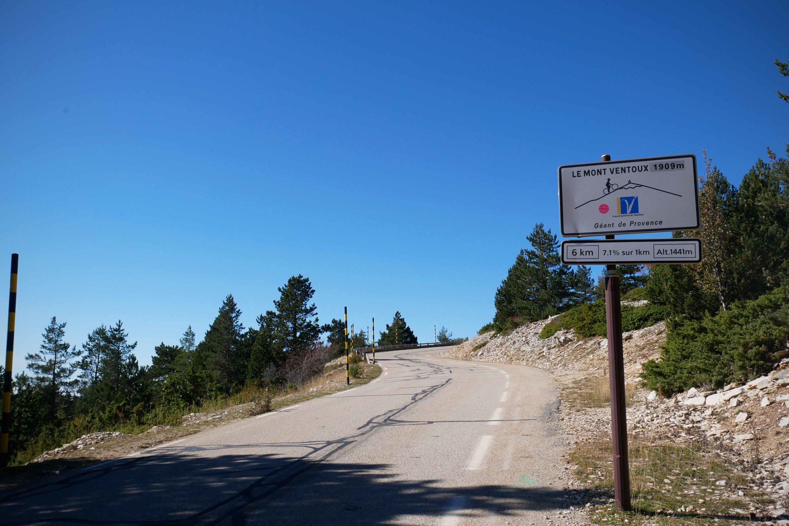 ascension mont ventoux bédoin